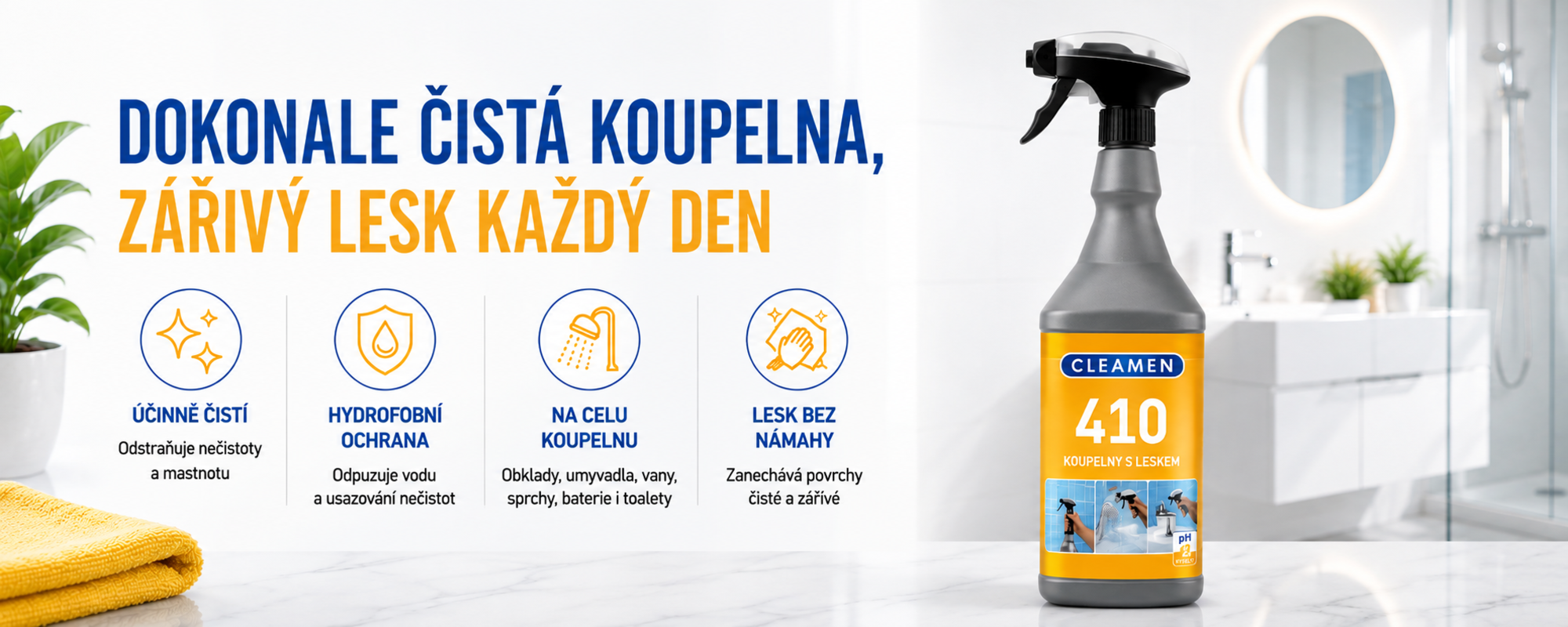 cleamen 410 - koupelny s leskem-2